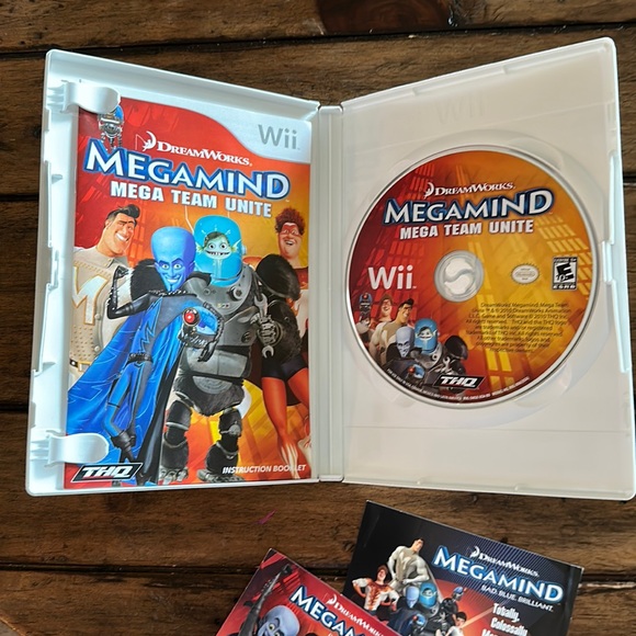 Lot of 3 Nintendo Wii Games - Tennis, Nerf and Megamind - Picture 11 of 13